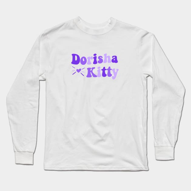 Dorisha Kitty Long Sleeve T-Shirt by giadadee